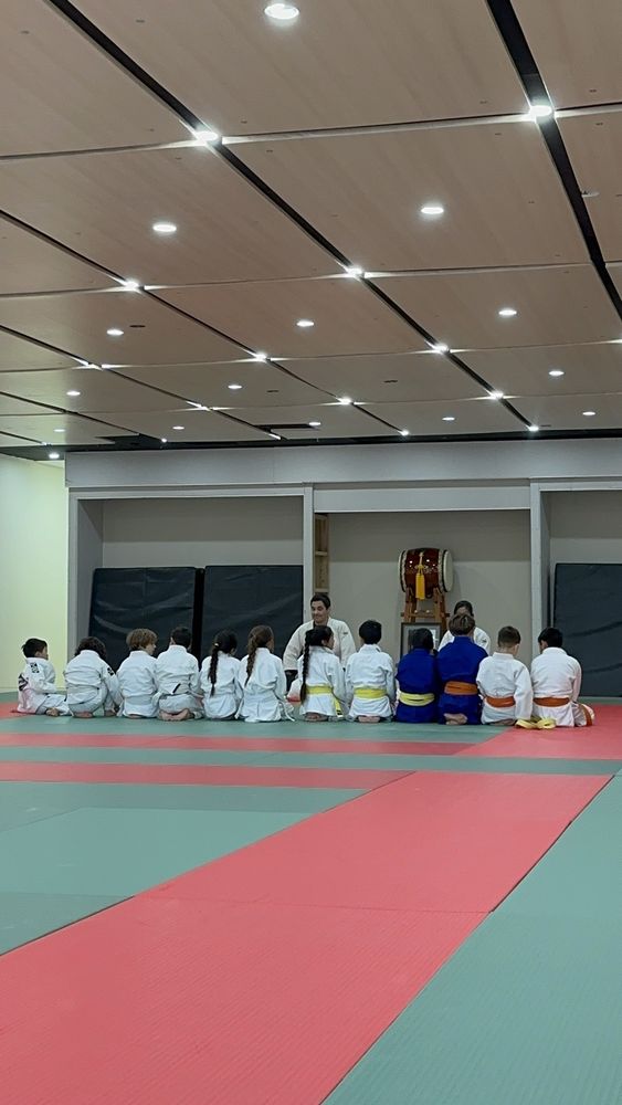 Little Judokas class at San Diego Judo